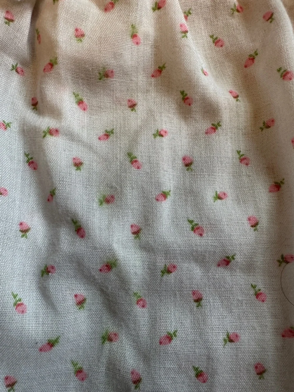 Vintage Her Majesty Pink Floral dress 18 months Lace Trim cottagecore